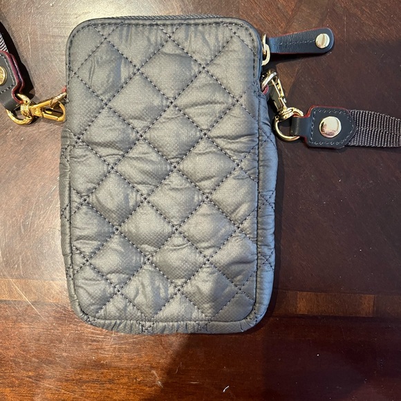 MZ Wallace Black Quilted Crossbody Bag - Picture 3 of 4